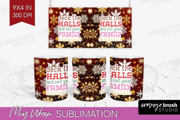 Download Funny Christmas Quote Mug Wrap PNG - Funny Collection