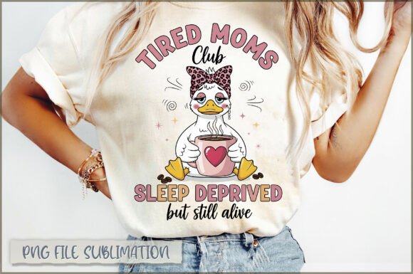 Download Tired Moms Club Goose PMG Funny Goose - Funny Collection