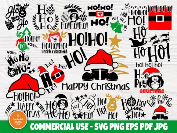 Download Funny Christmas SVG Bundle, Ho Ho Ho Svg - Funny Collection