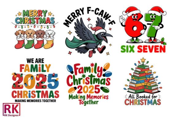 Download Funny Christmas 6 7 SVG Bundle - Funny Collection