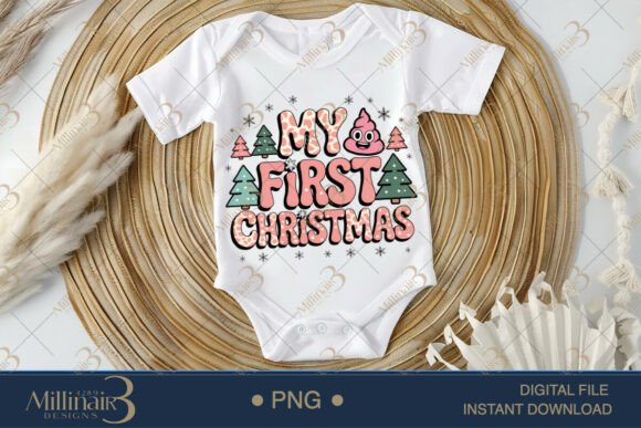 Download My First Christmas Funny Baby Holiday - Funny Collection