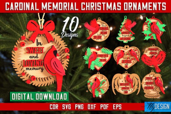 Download Cardinal Memorial Christmas Ornaments - Christmas ornament Collection