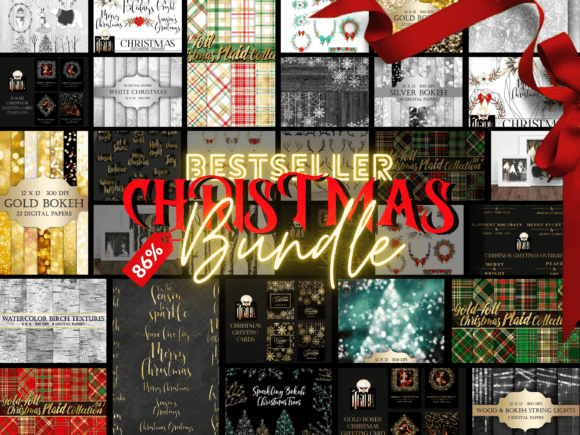 Download BESTSELLER Christmas Graphics Bundle - Bestseller Collection