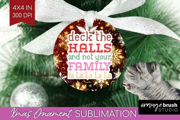 Download Funny Christmas Quote Christmas Ornament - Funny Collection