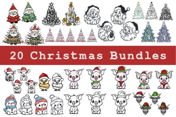 Download Funny Christmas SVG Designs Bundle - Funny Collection